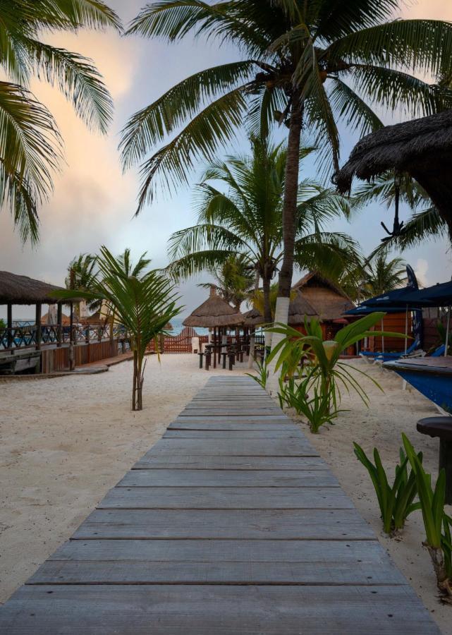 The Diving Lodge Downtown Puerto Morelos Exterior foto